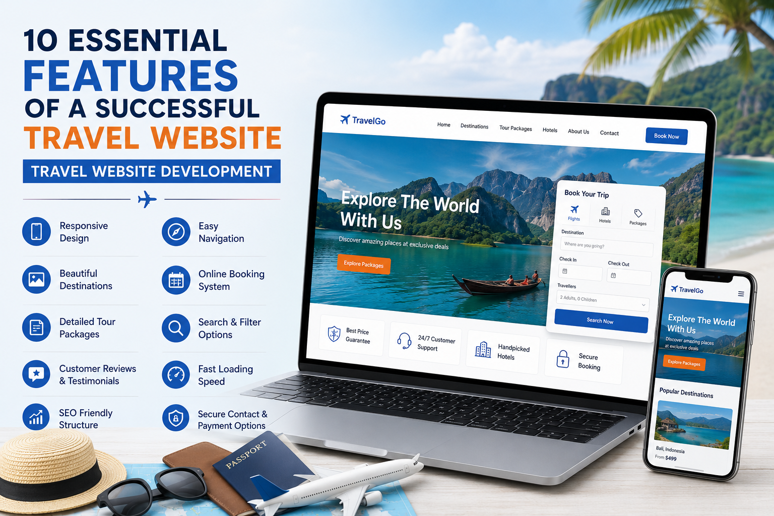 10 Essential Features of a Successful Travel Website