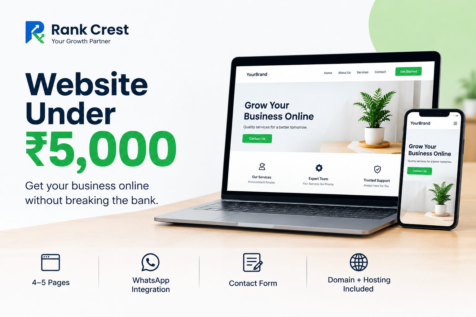 website under 5000