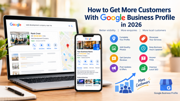 How to Get More Customers With Google Business Profile in 2026