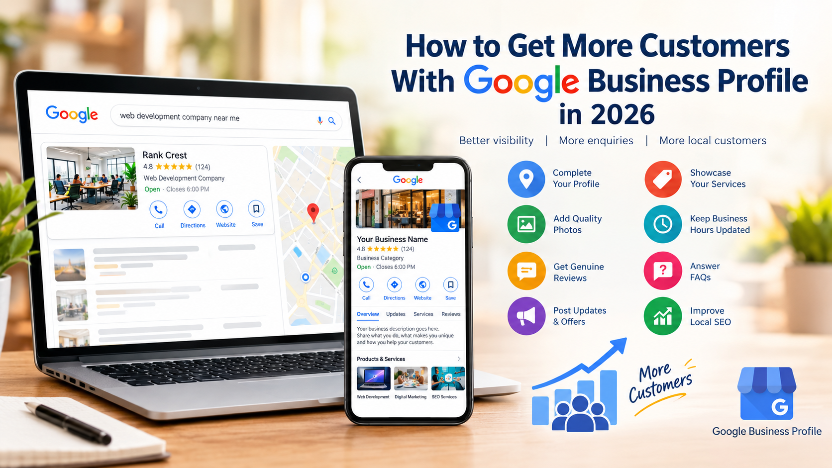 How to Get More Customers With Google Business Profile in 2026