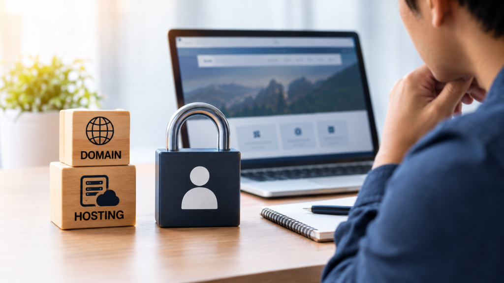 Own Domain and Hosting Credentials
